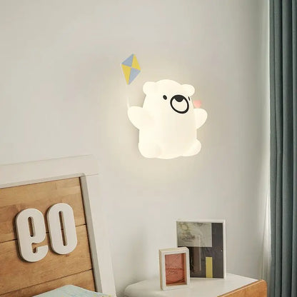 Veilleuse cartoon pour enfants - couleurs de lumière réglables