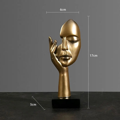 Sculture di volti astratti - Uniche e moderne
