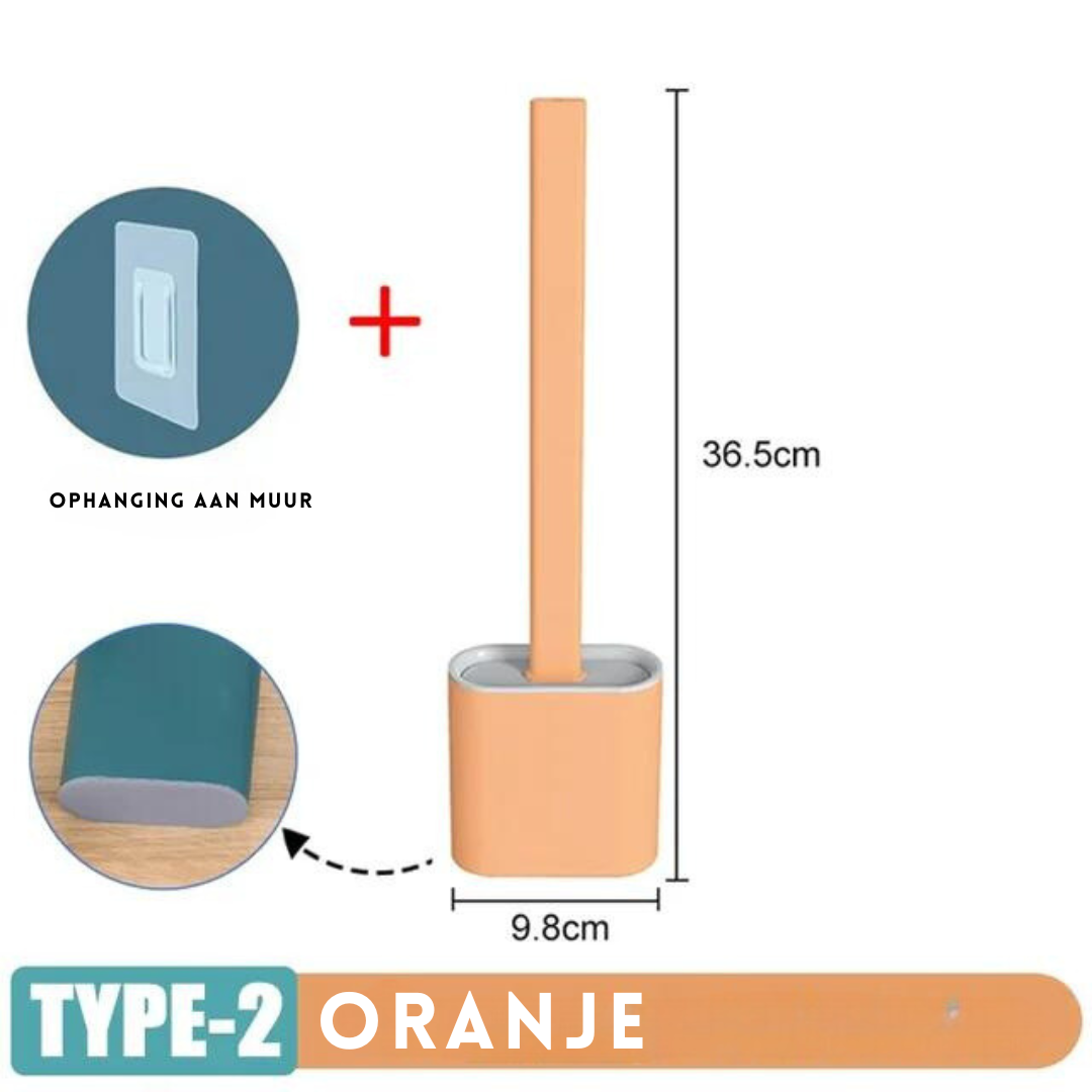 Deep Brush | Silicone Toilet Brush