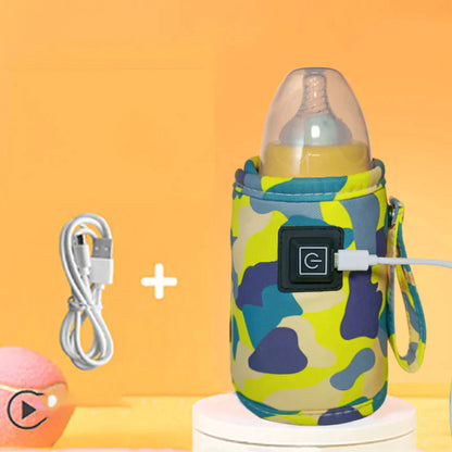 Calientaleche USB portátil - Calienta la leche donde quieras - Práctico y eficiente