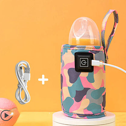 Calientaleche USB portátil - Calienta la leche donde quieras - Práctico y eficiente