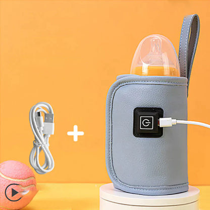 Calientaleche USB portátil - Calienta la leche donde quieras - Práctico y eficiente