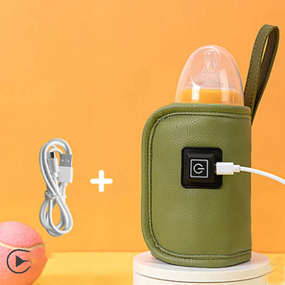 Calientaleche USB portátil - Calienta la leche donde quieras - Práctico y eficiente