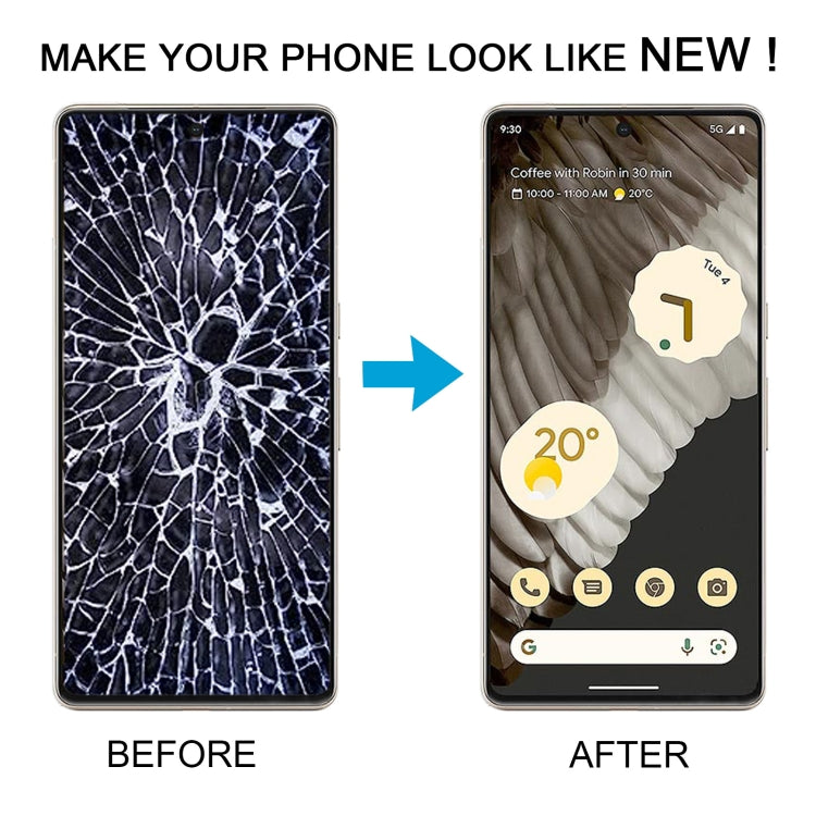 Pixel 7 Pro OLED Screen Set – Complete with Frame and Tools