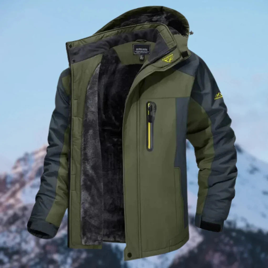 Giacca invernale da uomo – Stile casual moderno con finitura idrorepellente