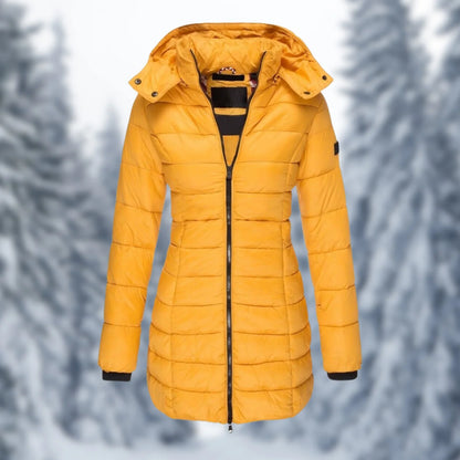 Waterproof Mid-Length Winter Coat for Women | Garin