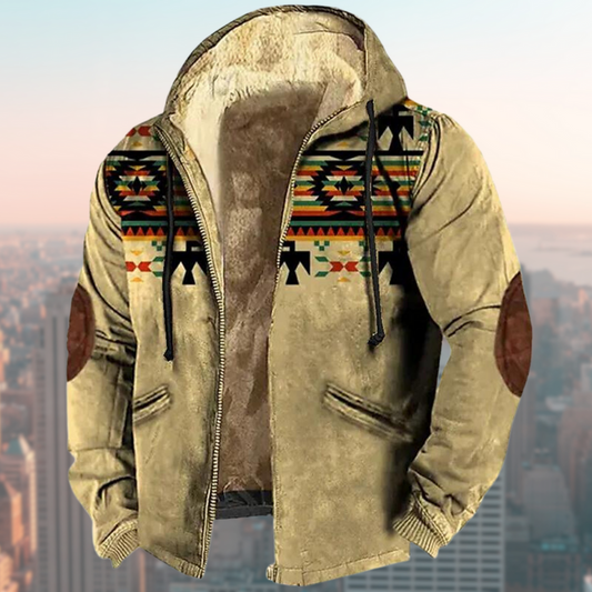 Herrenjacke mit Kapuze