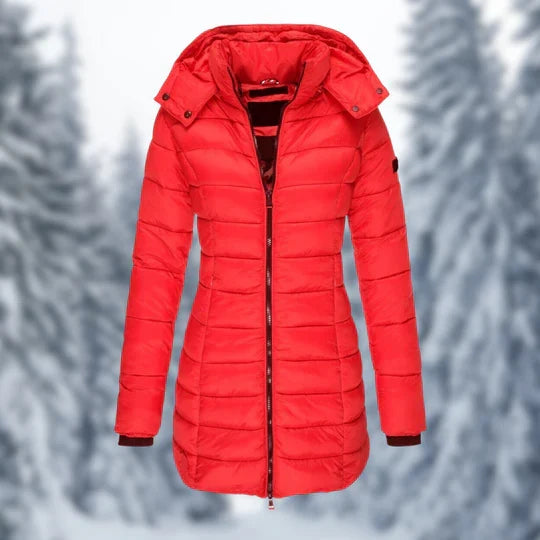 Waterproof Mid-Length Winter Coat for Women | Garin