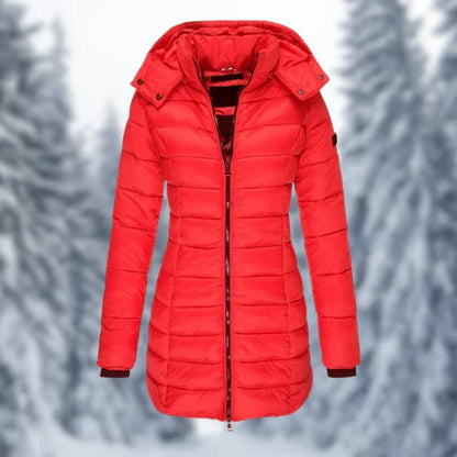 Waterproof Mid-Length Winter Coat for Women | Garin