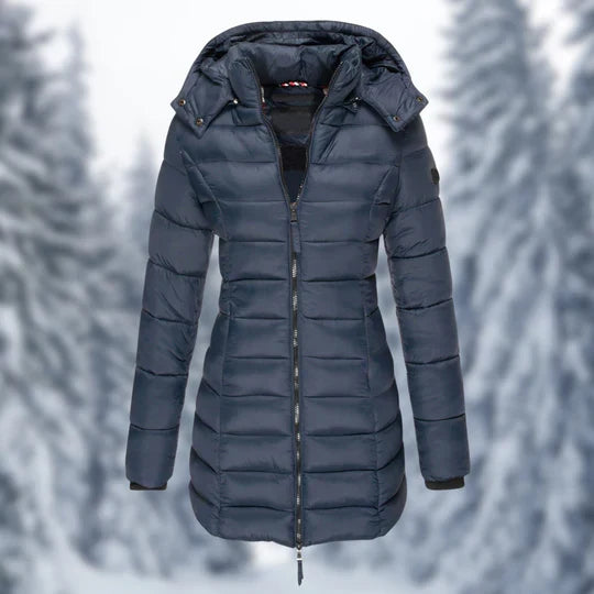 Waterproof Mid-Length Winter Coat for Women | Garin