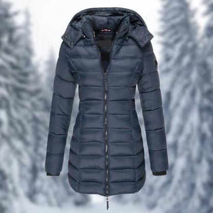 Waterproof Mid-Length Winter Coat for Women | Garin