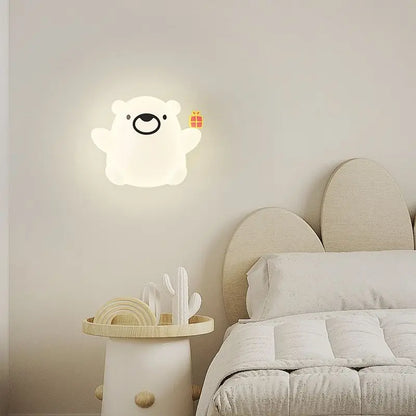 Veilleuse cartoon pour enfants - couleurs de lumière réglables