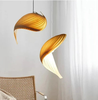 Japanese Vortex LED Pendant Light - Minimalist Design