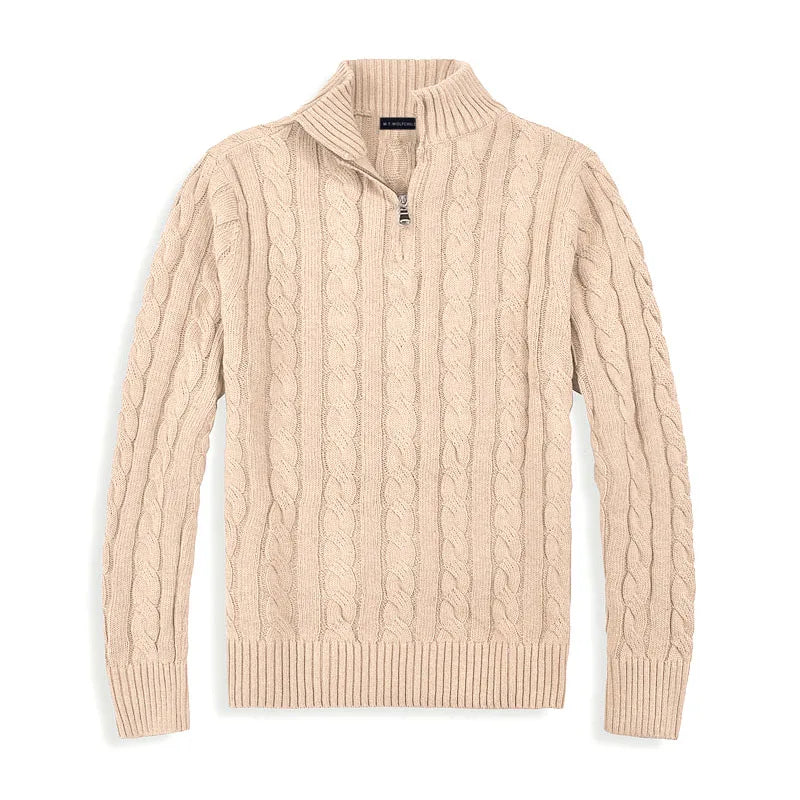 Maglione da uomo in maglia - Caldo e senza tempo