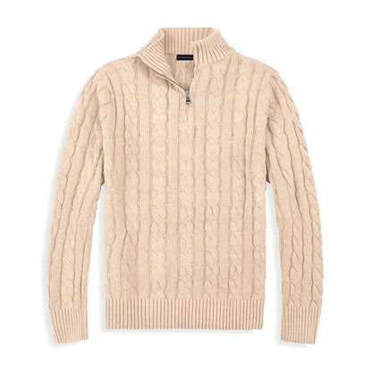 Maglione da uomo in maglia - Caldo e senza tempo