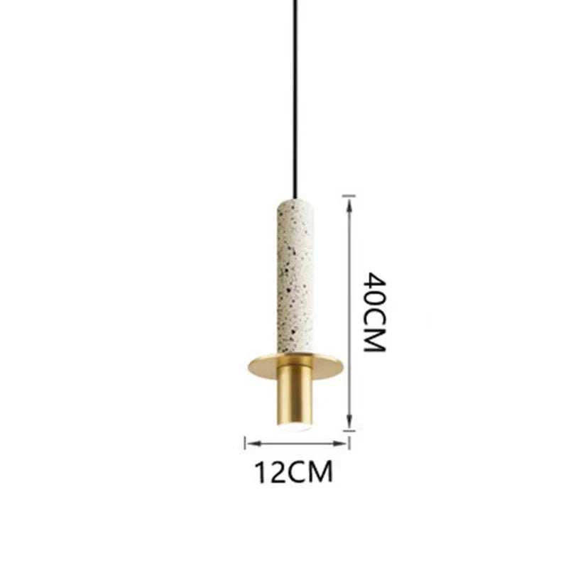 Portavelas LED nórdico minimalista para interiores modernos
