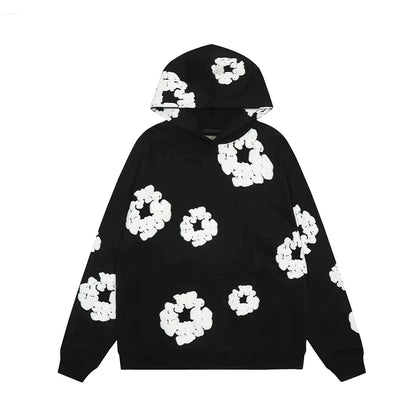Stylish Casual Floral Hoodie for Women - Celisa