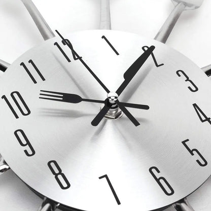 Bestek Design-Wanduhr - Stilvoll - Funktional - Perfekt für die Küche