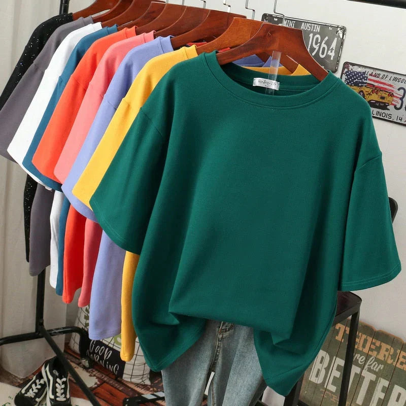 Livia-Rae - Oversized T-shirt made from a soft fabric blend