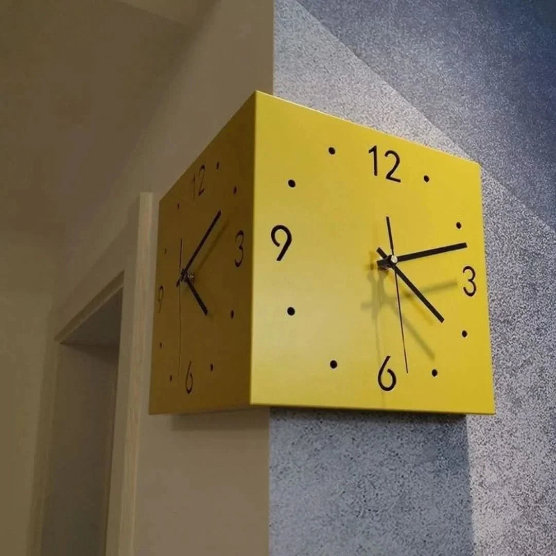 CornerTime Reloj de esquina elegante