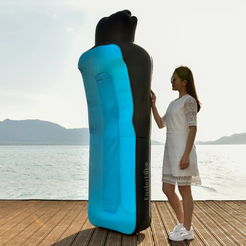 Lettino gonfiabile da esterno - portatile, perfetto per campeggio e spiaggia