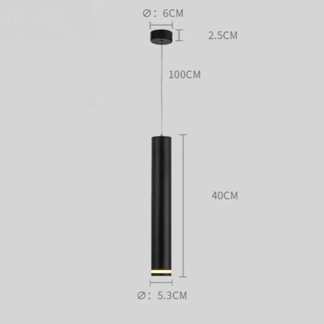 Elegante lampada a sospensione a LED - design moderno ed efficiente dal punto di vista energetico