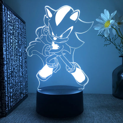 Lampada LED Sonic - Illuminazione giocosa per gamer