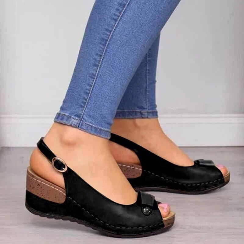 Orthopaedic Ladies' Heeled Sandals - Helena