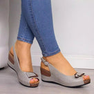 Sandalias ortopédicas de tacón para mujer - Helena