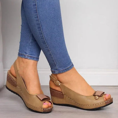 Orthopaedic Ladies' Heeled Sandals - Helena