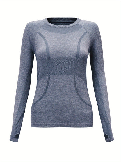 Sara | Quick-drying long-sleeve running shirt