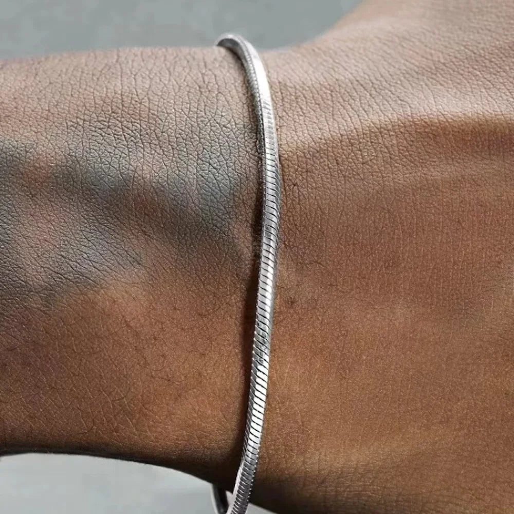 Bracciale elegante in argento sterling
