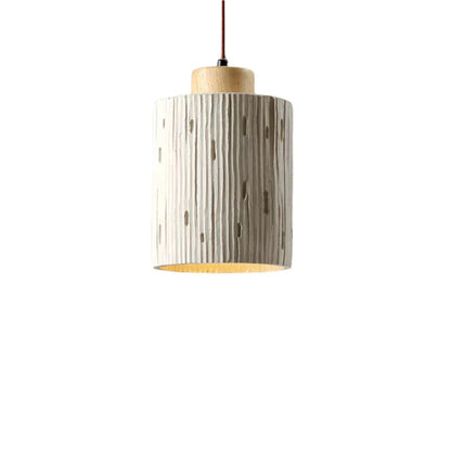 Retro LED Concrete Pendant Light - Modern Industrial Atmosphere