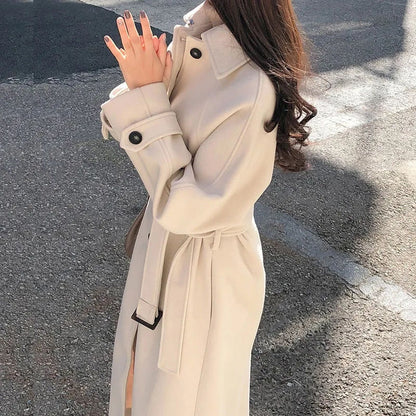 Cappotto lungo elegante - Raffinato e comodo