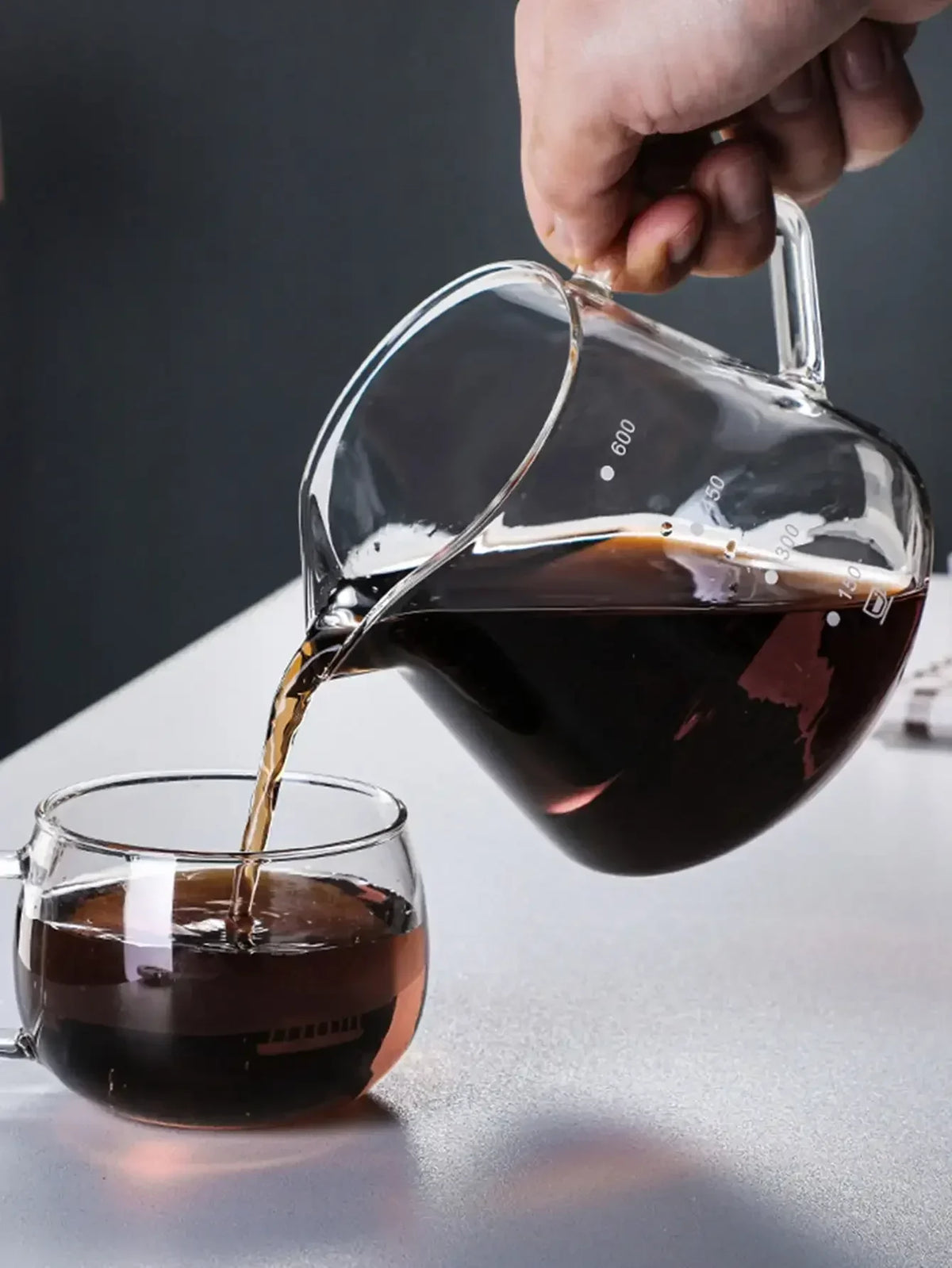Set per caffè filtro - Supporto e caraffa in legno - Gusto perfetto