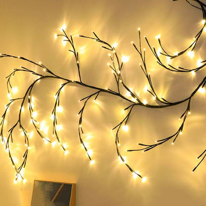 Iluminación decorativa de sauce