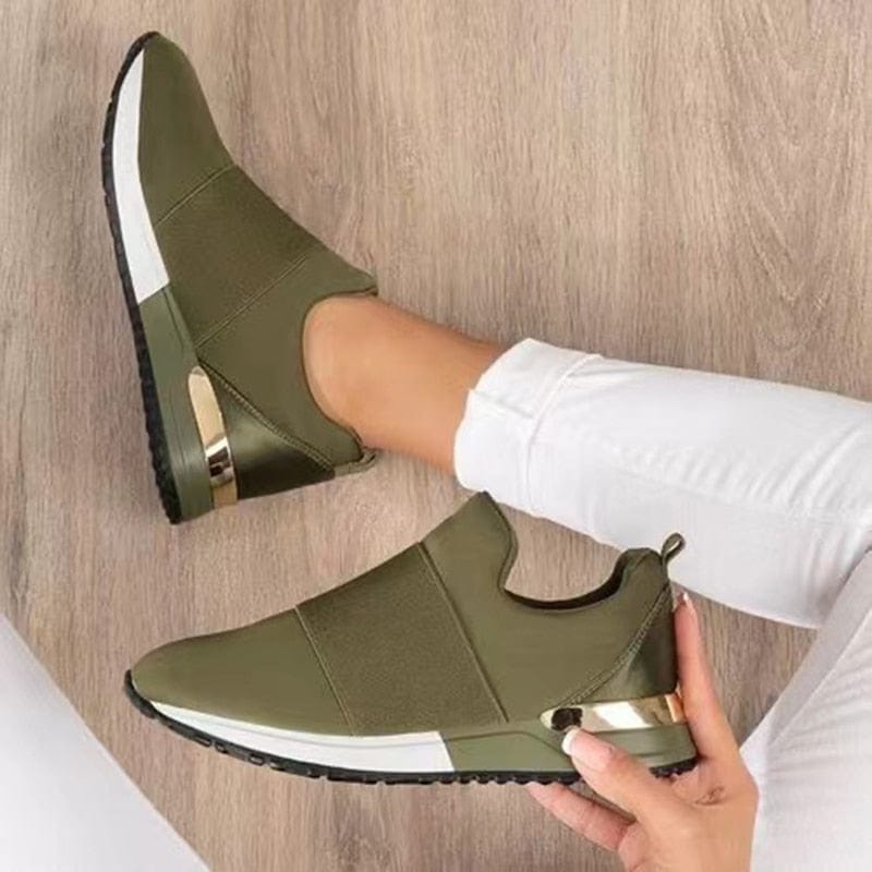 Zapatillas deportivas para mujer, elegantes y transpirables