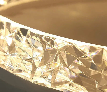 Modern Nordic Crystal Ceiling Light