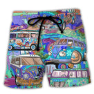 Herenzwemshort met graffitidesign
