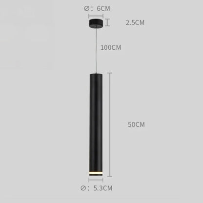 Elegante lampada a sospensione a LED - design moderno ed efficiente dal punto di vista energetico