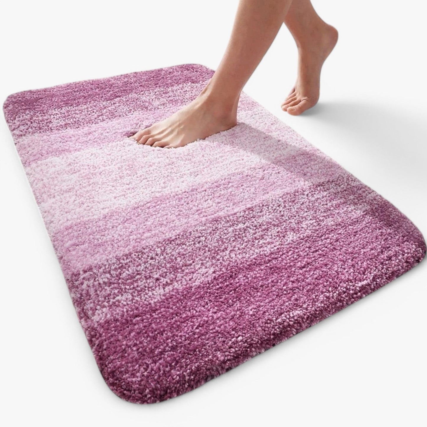 Alfombrilla de baño superabsorbente y antideslizante para secar los pies en un abrir y cerrar de ojos