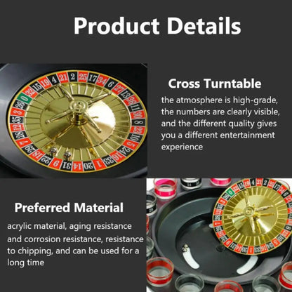 Gioco della roulette festivo - Per momenti indimenticabili in compagnia