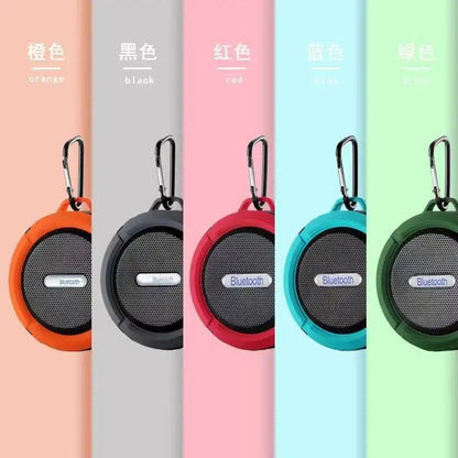 Portable Bluetooth Speaker with Suction Cup for Shower, Travel and Outdoor
