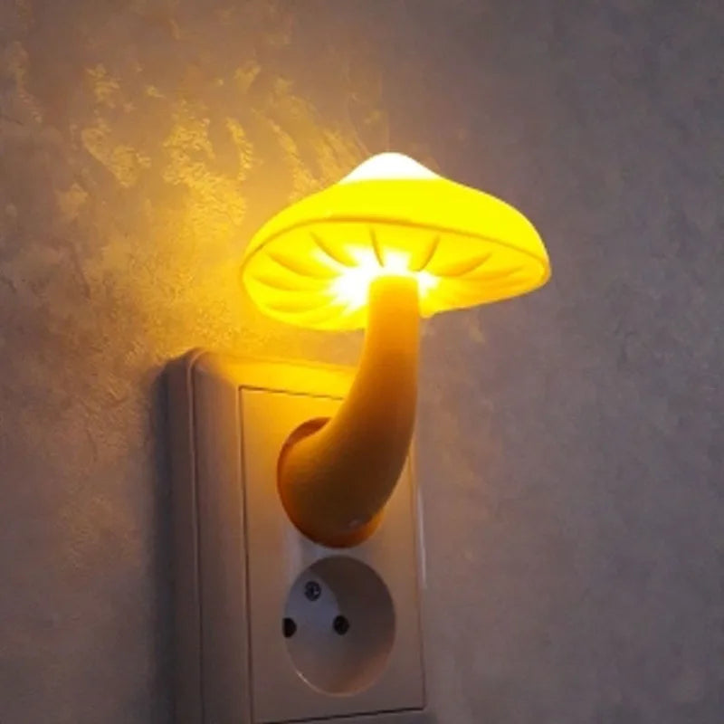 Hravá hríbiková lampa - Kúzelné osvetlenie do domácnosti