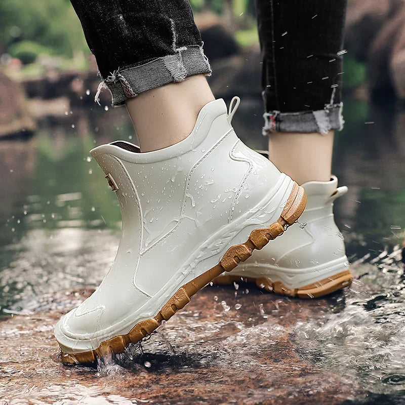 Waterproof Outdoor Ankle Boots for Men – Tough & Practical