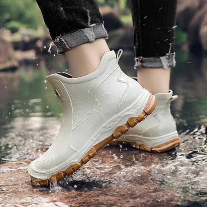 Waterproof Outdoor Ankle Boots for Men – Tough & Practical