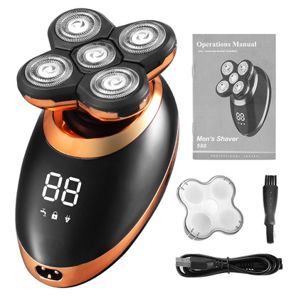 Waterproof Cordless Multi-Functional Trimmer Shaver for Men
