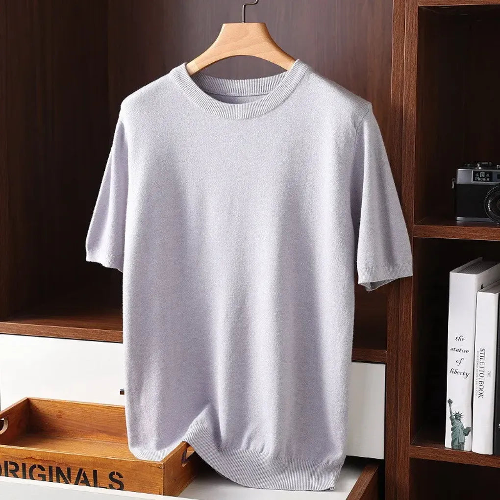 Men's Round Neck T-Shirt – Refined Basics for Every Day