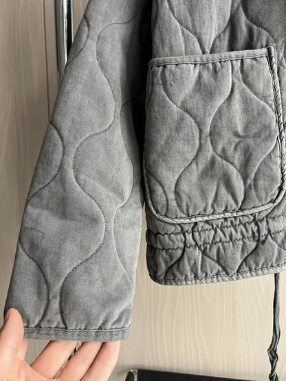 Zinnia – Padded Everyday Jacket | Pocket Detail
