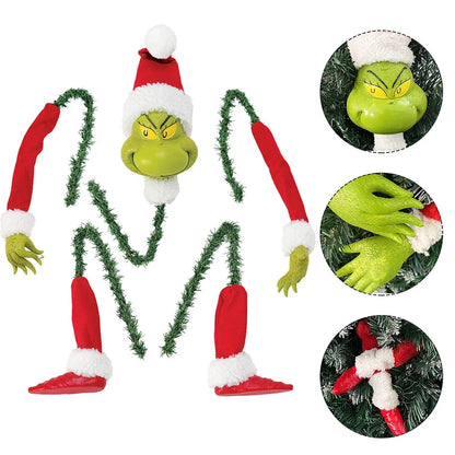 Bambola decorativa natalizia del Grinch - Per una gioia festosa e creativa